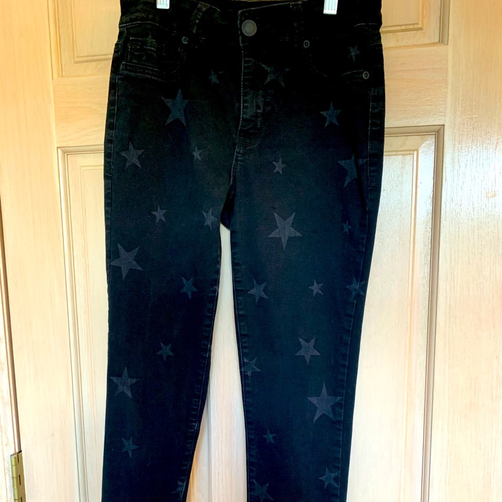 Women’s Star Black Denim Pants